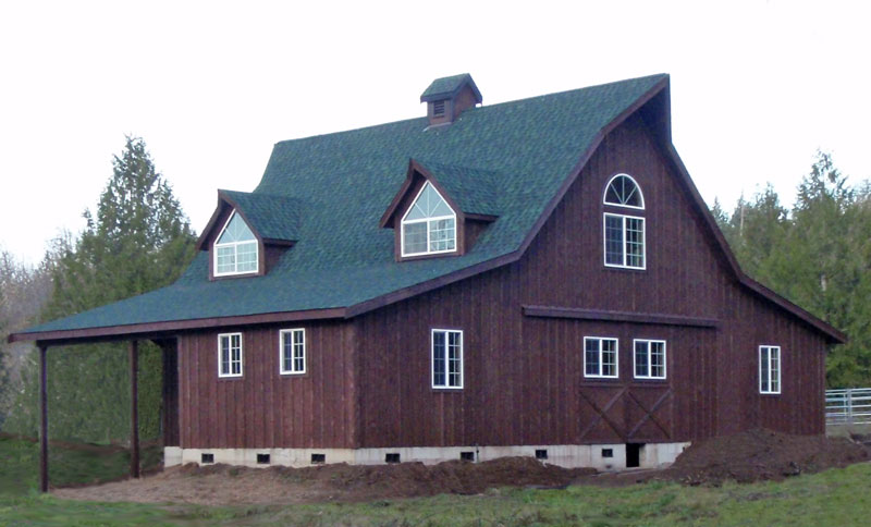 Pole Barn Home House Photos