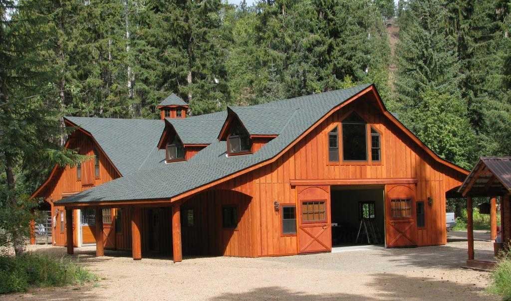 Barn Home Pole Style House Plans