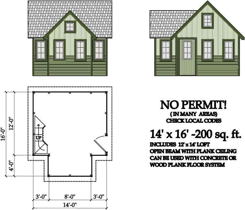 Re: Evolving sub-200 sq ft Cabin Shed