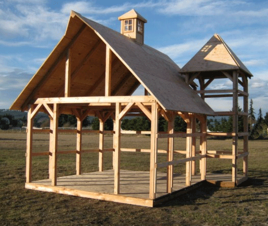 Small Timber Frame Cabin Kits