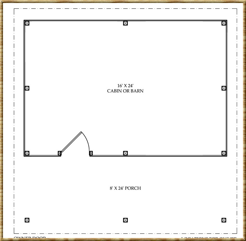 16X24 Barn Plans