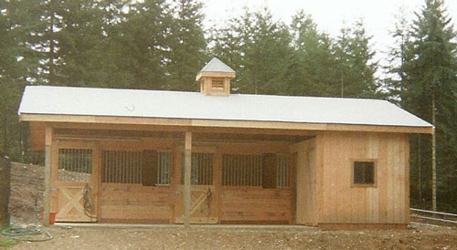 Horse barns, barn kit, barn kits