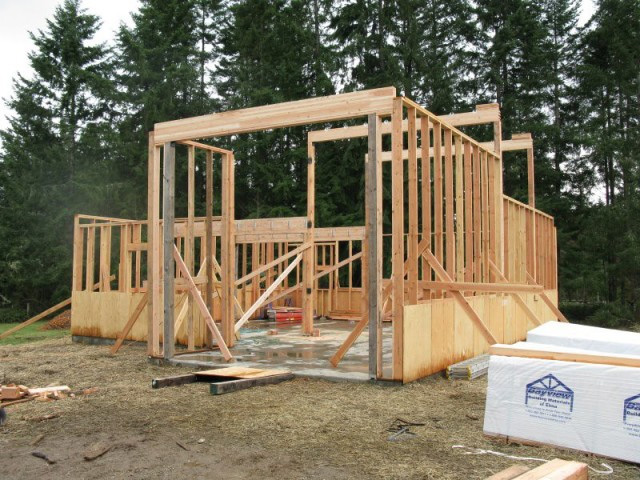 cabin construction